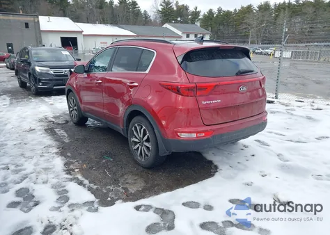 2019 Kia Sportage Ex z USA, uszkodzony, nr VIN KNDPNCACXK7596528